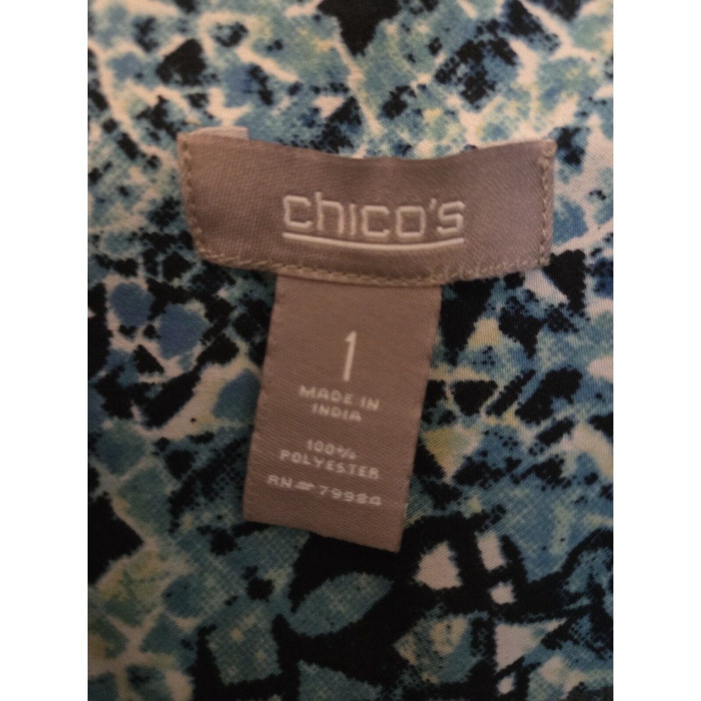 Chico's women's blouse-size 1(Medium) - Picture 4 of 5